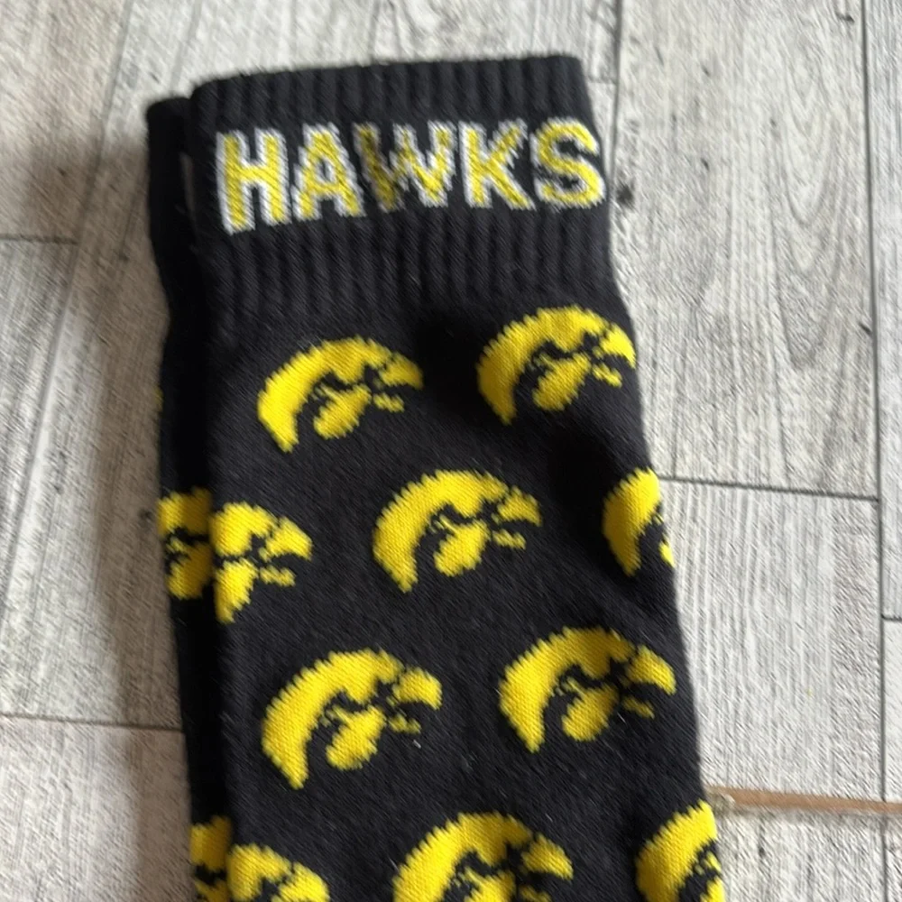 University of Iowa Hawkeyes Long knee Socks‎ tailgate Hawks